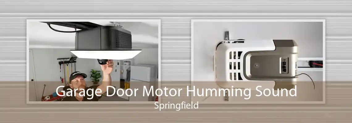 Garage Door Motor Humming Sound Springfield