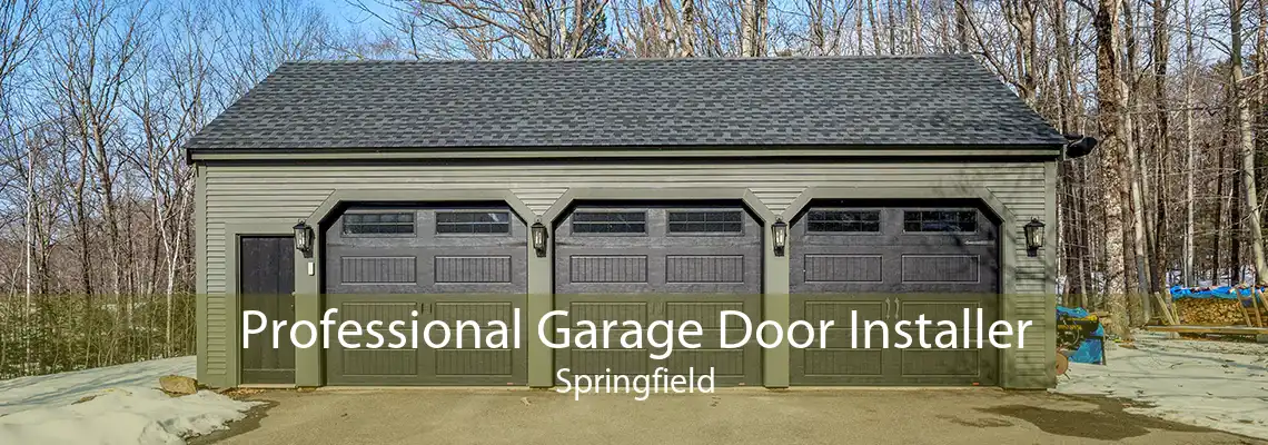 Professional Garage Door Installer Springfield