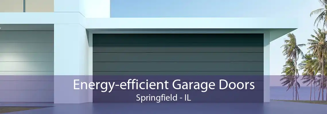 Energy-efficient Garage Doors Springfield - IL