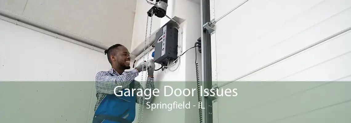 Garage Door Issues Springfield - IL