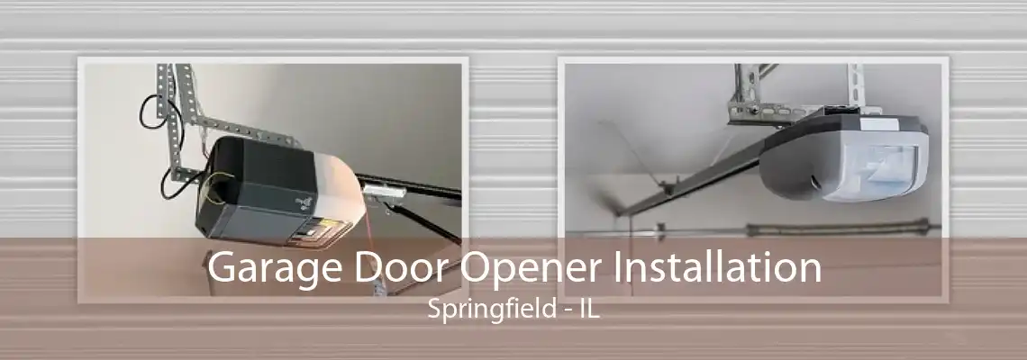 Garage Door Opener Installation Springfield - IL