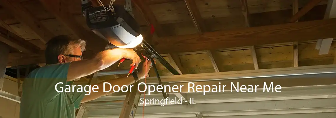 Garage Door Opener Repair Near Me Springfield - IL