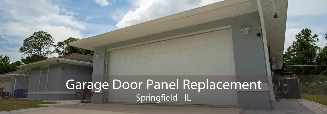 Garage Door Panel Replacement Springfield - IL