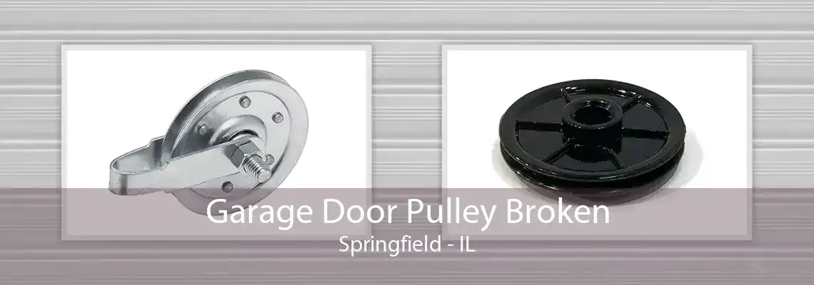 Garage Door Pulley Broken Springfield - IL