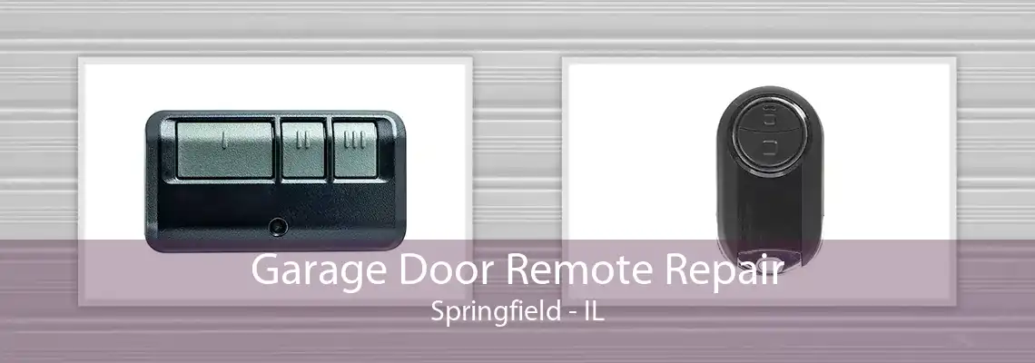 Garage Door Remote Repair Springfield - IL