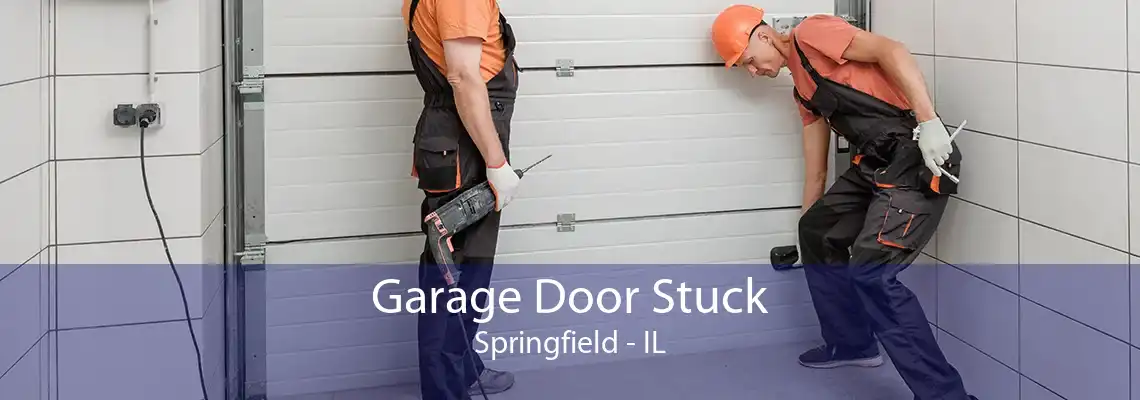 Garage Door Stuck Springfield - IL