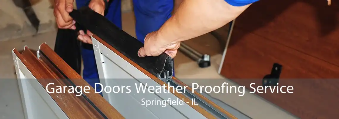 Garage Doors Weather Proofing Service Springfield - IL