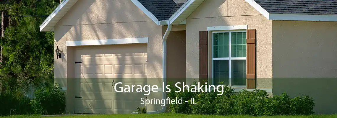 Garage Is Shaking Springfield - IL