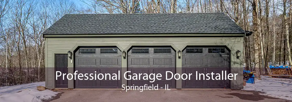 Professional Garage Door Installer Springfield - IL